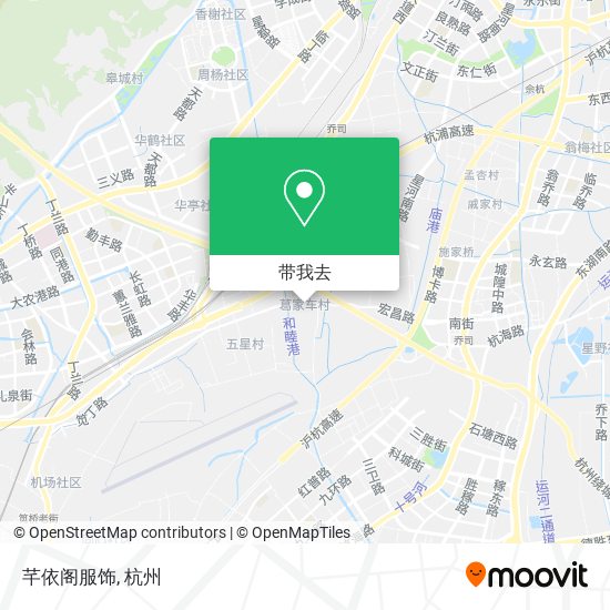 芊依阁服饰地图