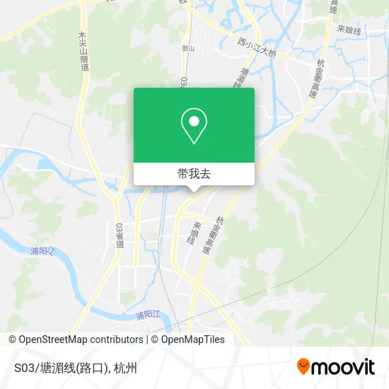 S03/塘湄线(路口)地图