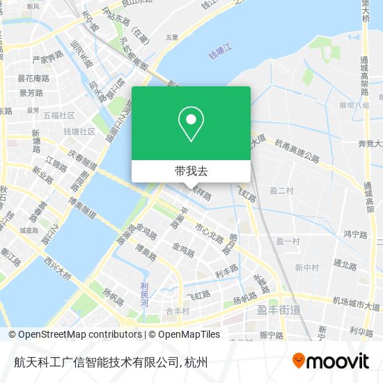 航天科工广信智能技术有限公司地图