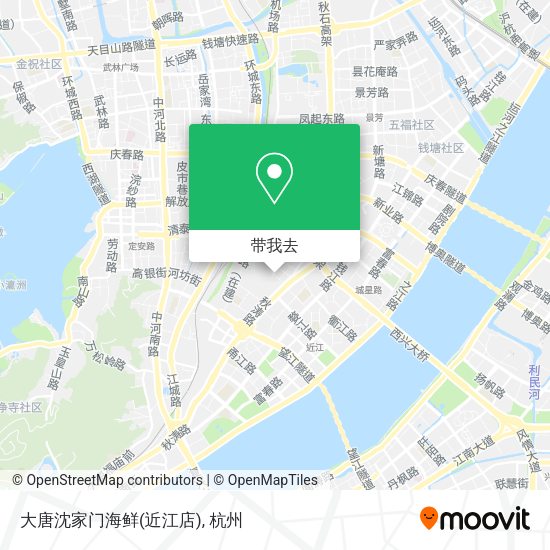 大唐沈家门海鲜(近江店)地图