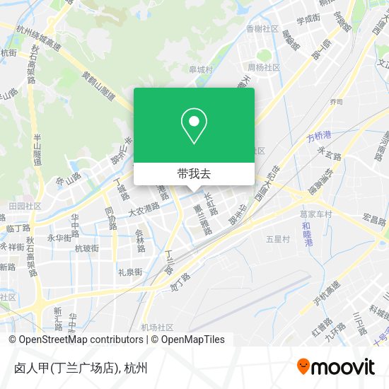 卤人甲(丁兰广场店)地图