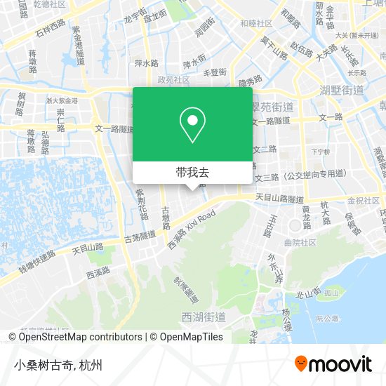 小桑树古奇地图