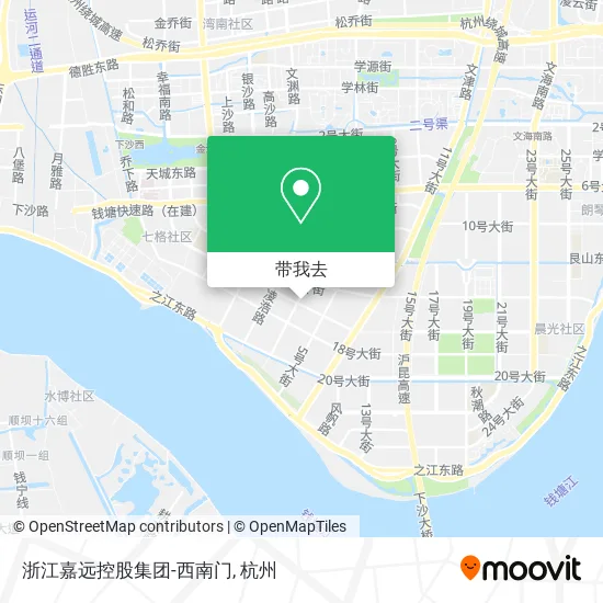 浙江嘉远控股集团-西南门地图