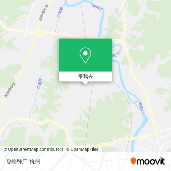 登峰鞋厂地图