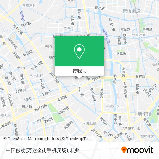 中国移动(万达金街手机卖场)地图