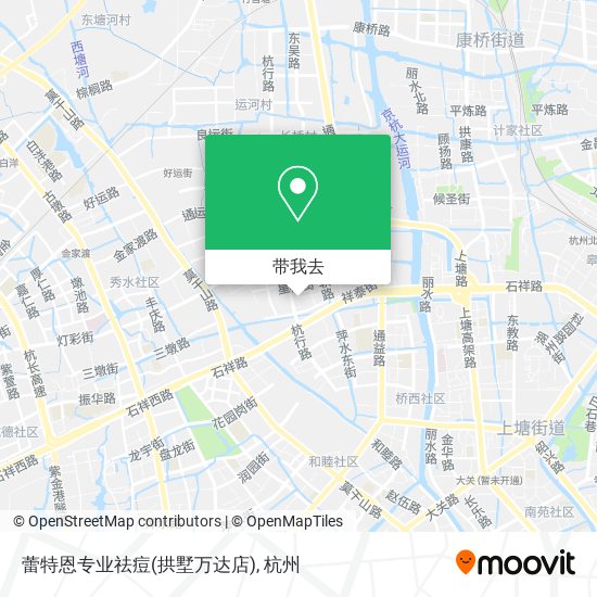 蕾特恩专业祛痘(拱墅万达店)地图