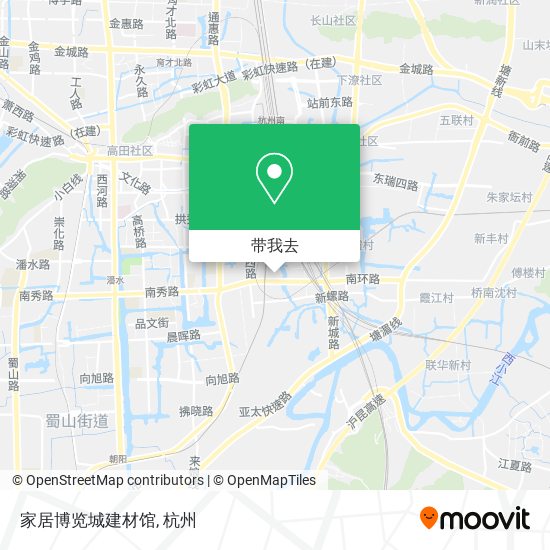 家居博览城建材馆地图