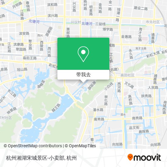 杭州湘湖宋城景区-小卖部地图
