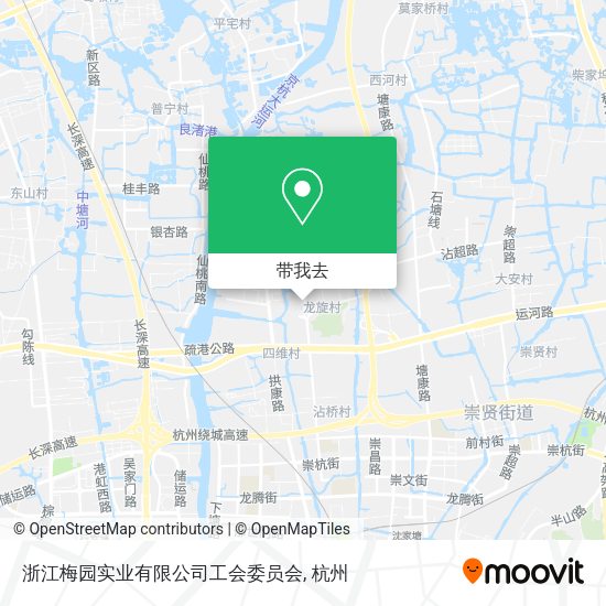 浙江梅园实业有限公司工会委员会地图