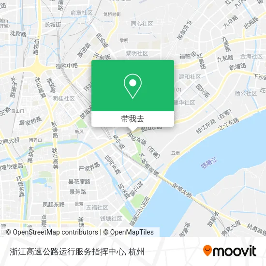 浙江高速公路运行服务指挥中心地图