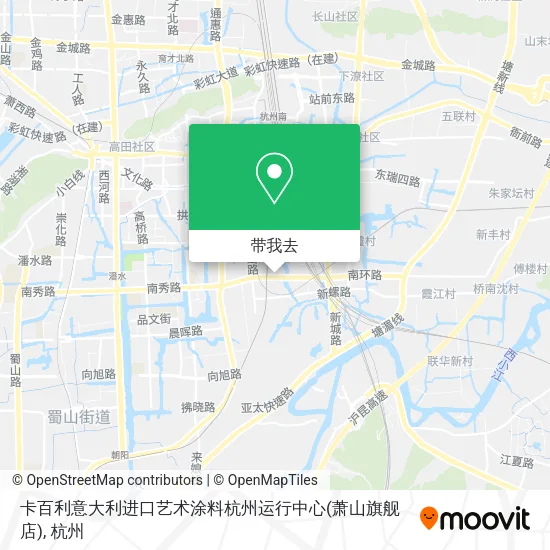 卡百利意大利进口艺术涂料杭州运行中心(萧山旗舰店)地图