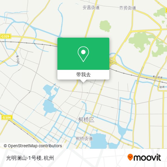 光明澜山-1号楼地图