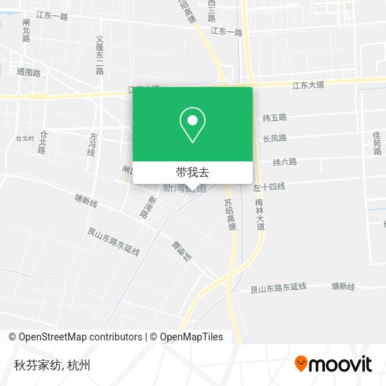 秋芬家纺地图