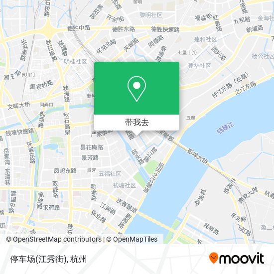 停车场(江秀街)地图