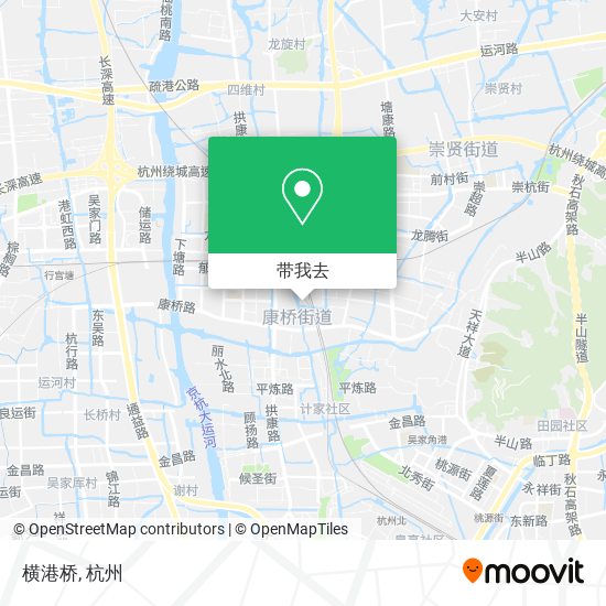 横港桥地图