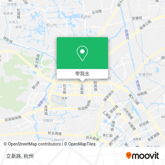 立新路地图