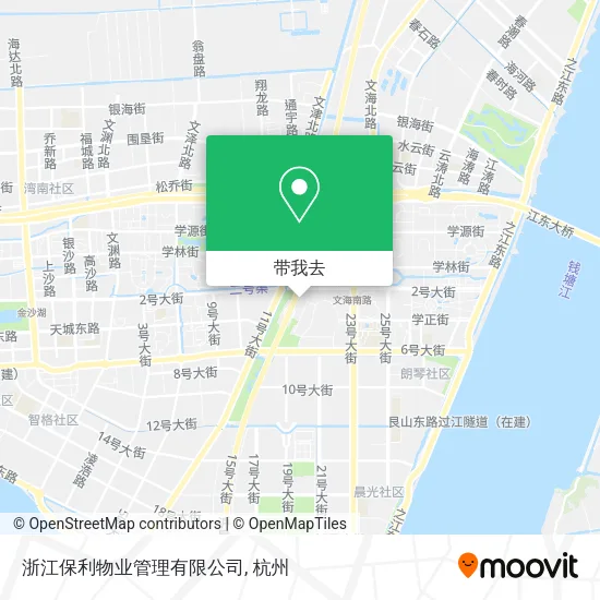 浙江保利物业管理有限公司地图