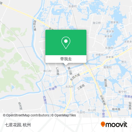 七星花园地图