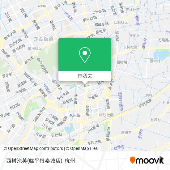 西树泡芙(临平银泰城店)地图