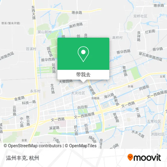 温州丰克地图