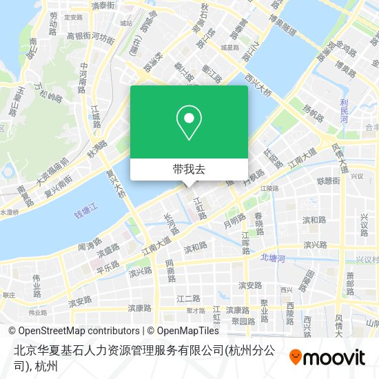 北京华夏基石人力资源管理服务有限公司(杭州分公司)地图