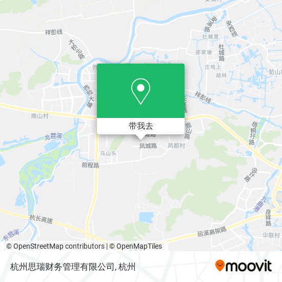 杭州思瑞财务管理有限公司地图