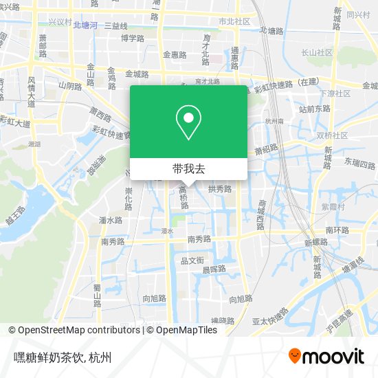 嘿糖鲜奶茶饮地图