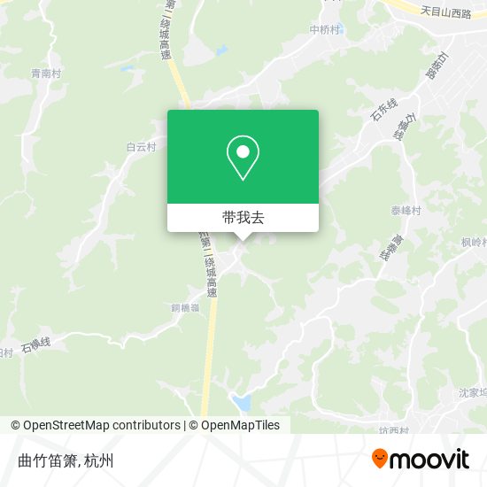 曲竹笛箫地图