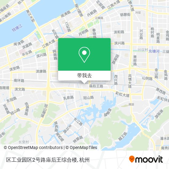 区工业园区2号路庙后王综合楼地图