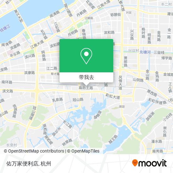 佑万家便利店地图