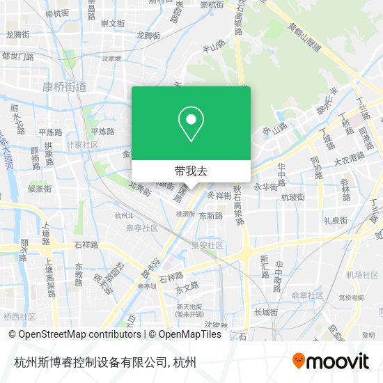 杭州斯博睿控制设备有限公司地图