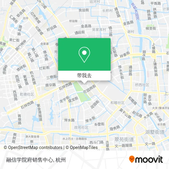 融信学院府销售中心地图
