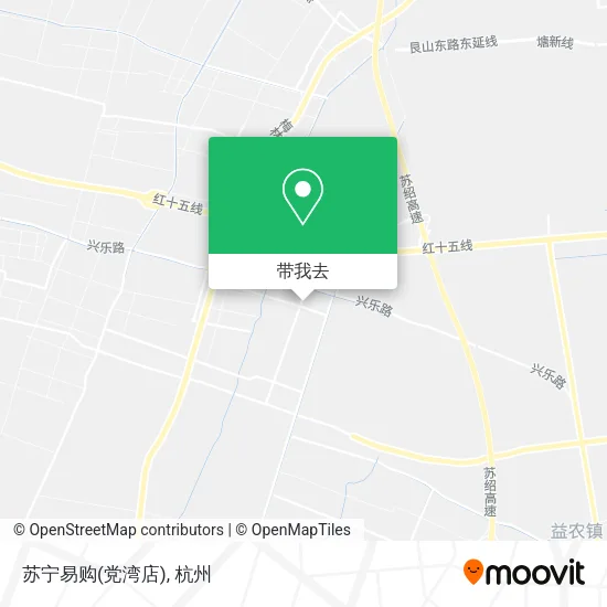 苏宁易购(党湾店)地图