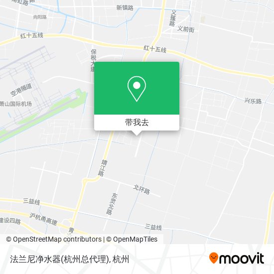 法兰尼净水器(杭州总代理)地图
