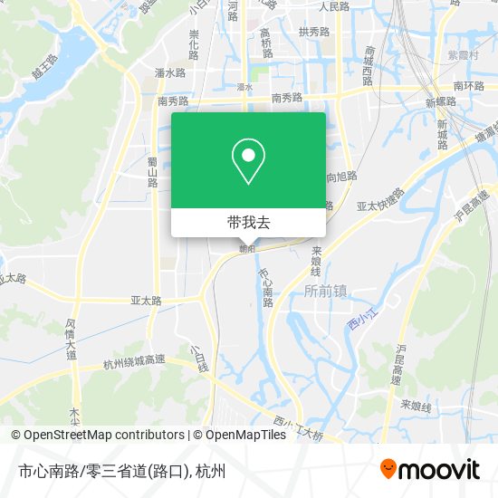 市心南路/零三省道(路口)地图
