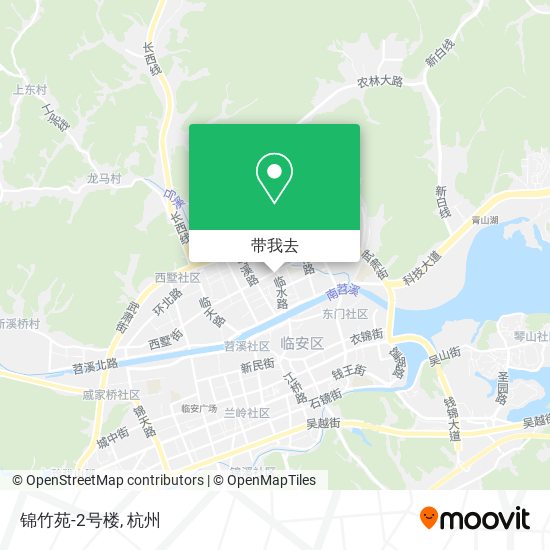 锦竹苑-2号楼地图
