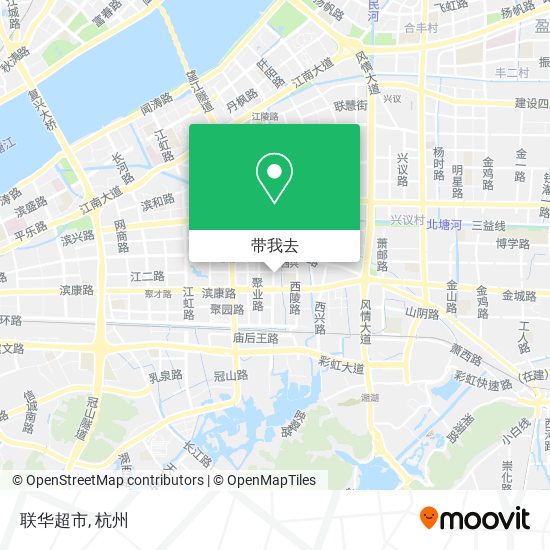 联华超市地图