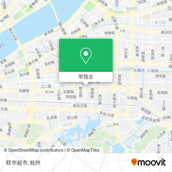 联华超市地图