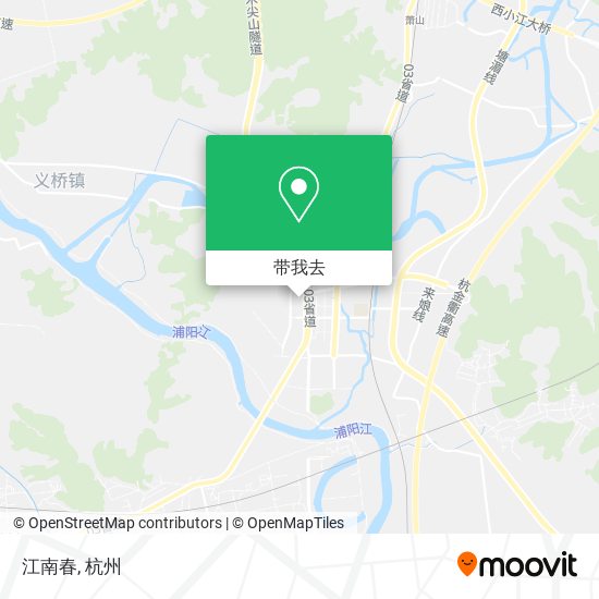 江南春地图