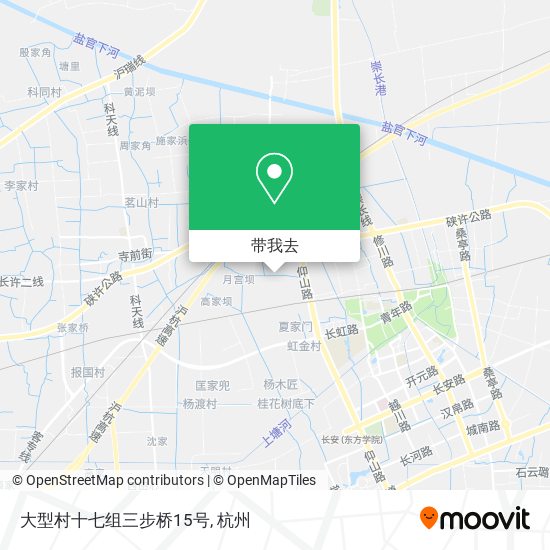 大型村十七组三步桥15号地图
