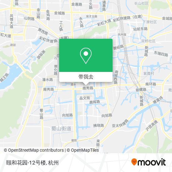 颐和花园-12号楼地图