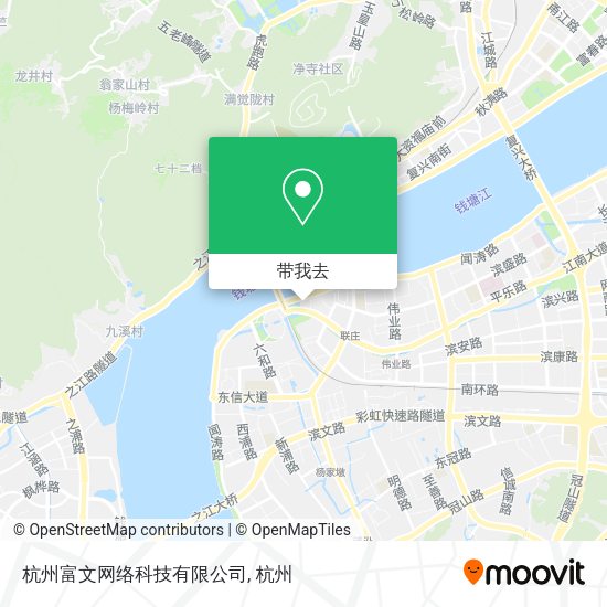 杭州富文网络科技有限公司地图