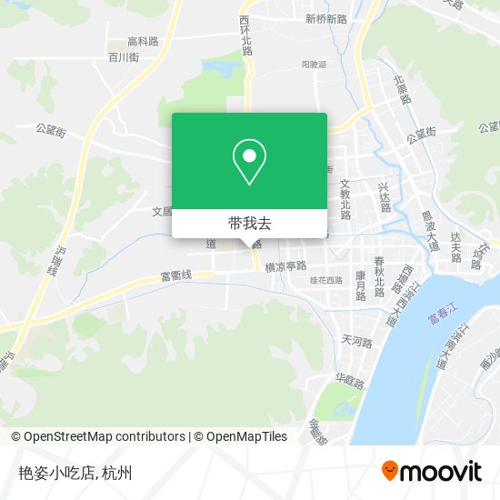 艳姿小吃店地图