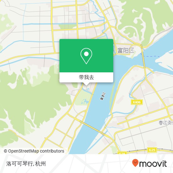 洛可可琴行地图