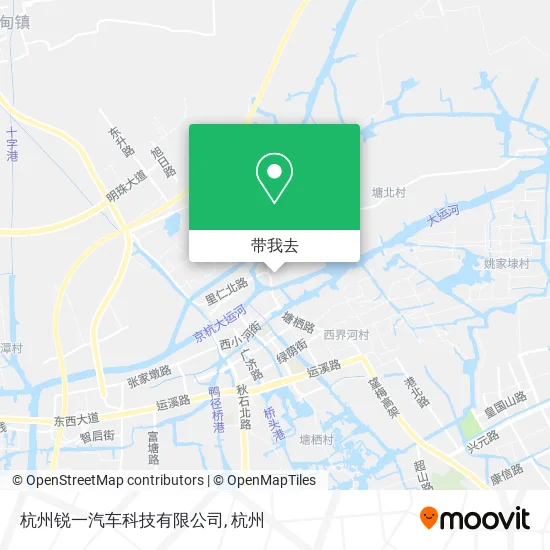 杭州锐一汽车科技有限公司地图