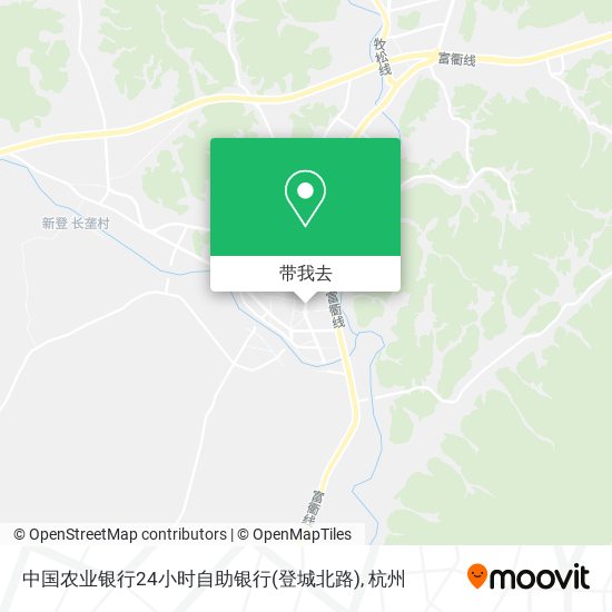 中国农业银行24小时自助银行(登城北路)地图