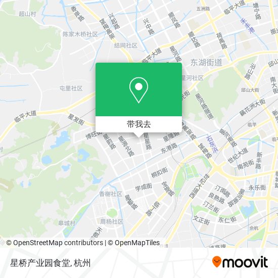 星桥产业园食堂地图