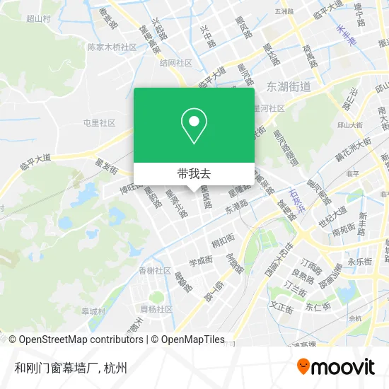 和刚门窗幕墙厂地图