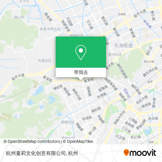 杭州蔓莉文化创意有限公司地图