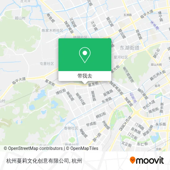 杭州蔓莉文化创意有限公司地图
